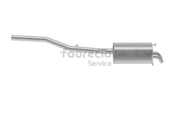 Numer OEM 203 490 14 21 - Tłumik końcowy FS50201 MERCEDES-BENZ
