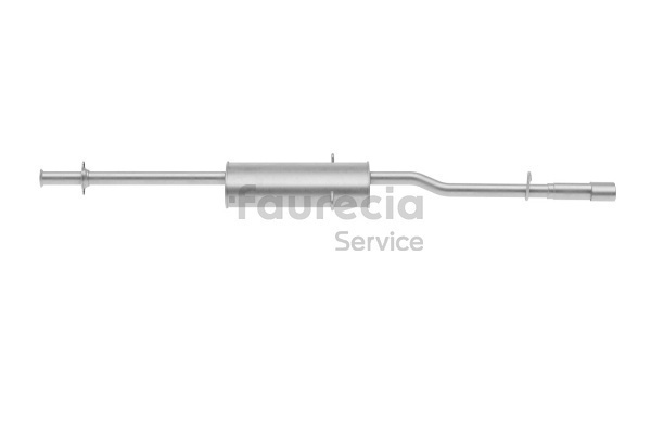 Número OEM 168 490 25 21 - Panela de escape traseira FS50233 MERCEDES-BENZ