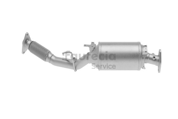 Faurecia FS53036S diesel particulate filter (dpf) NISSAN Qashqai / Qashqai+2 I (J10, NJ10) 2.0 dCi 150hp 2009