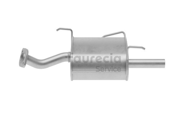 Número OEM 20100-5M710 - Panela de escape traseira FS53385 NISSAN