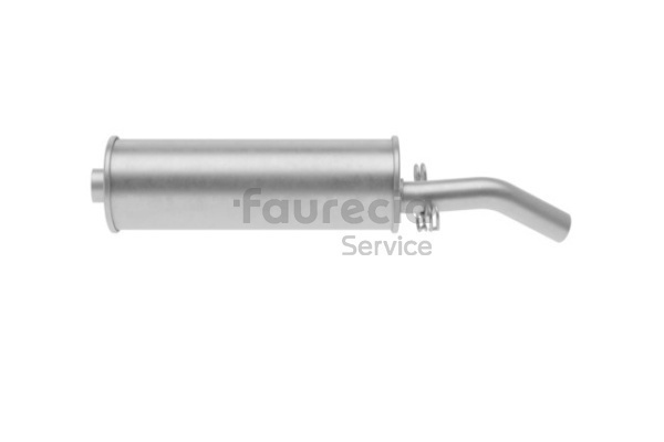 Bakre eksospotte FS55024 Faurecia RENAULT 12 Stasjonsvogn 1.3 1977 54 hk