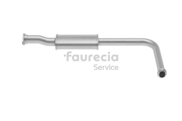 Faurecia FS55120 middle silencer RENAULT Clio I Hatchback 1.4 (B57J, C57J, B57P) 75hp 1997