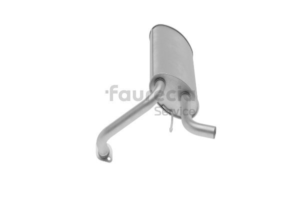 Faurecia FS55143 exhaust silencer RENAULT Scénic I (JA0/1, FA0) 1.9 dCi RX4 102hp 2002