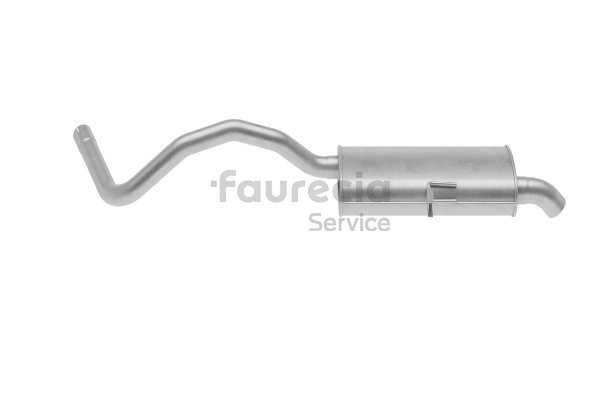 Bakre ljuddämpare FS55429 Faurecia RENAULT Grand Scénic III (JZ) 2.0 dCi 2013 150 hk