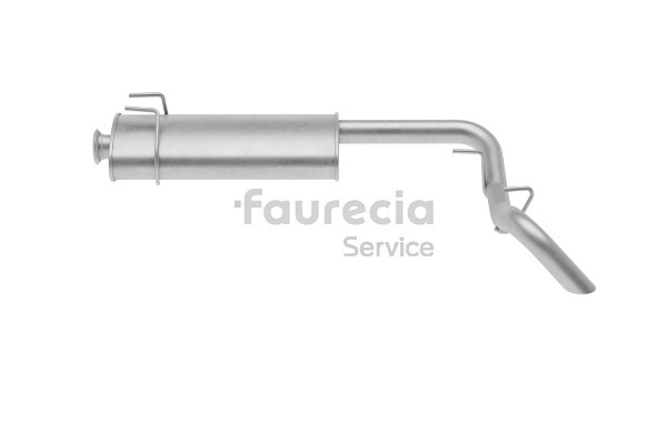Numer OEM 45 00 129 - Tłumik końcowy FS55538 OPEL, RENAULT, VAUXHALL