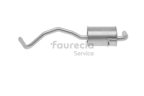 FS55613 Faurecia 8200189569 Rear silencer