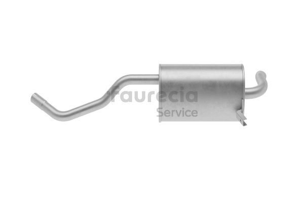 Faurecia FS55782 pot d'échappement RENAULT Modus / Grand Modus (F, JP) 1.2 GPL (JP0R) 75CV 2012