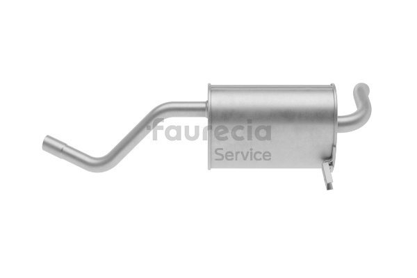 Panela de escape traseira FS55785 Faurecia RENAULT Modus / Grand Modus (F, JP) 1.5 dCi 2010 68 cv