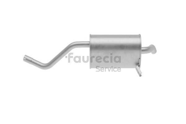 Auspuff-Endtopf FS55790 Faurecia RENAULT Modus / Grand Modus (F, JP) 1.6 2013 112 PS
