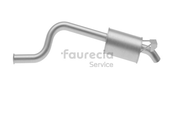 Bakre eksospotte FS55885 Faurecia RENAULT Espace IV (JK) 2.0 dCi 2018 131 hk