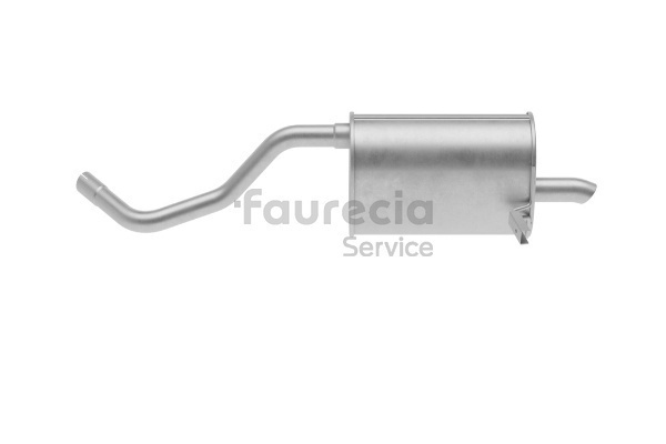 Auspuff-Endtopf FS55937 Faurecia RENAULT Modus / Grand Modus (F, JP) 1.6 2014 112 PS