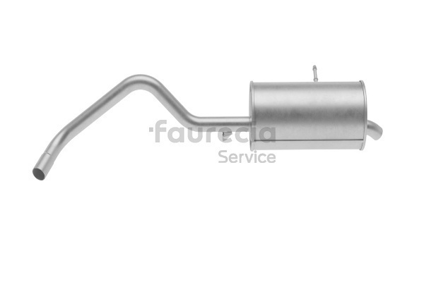 Panela de escape traseira FS55960 Faurecia RENAULT Kangoo II Express (FW) 1.6 16V (FW03, FW09, FW0D, FW0U, FW0W, FW13) 2010 106 cv