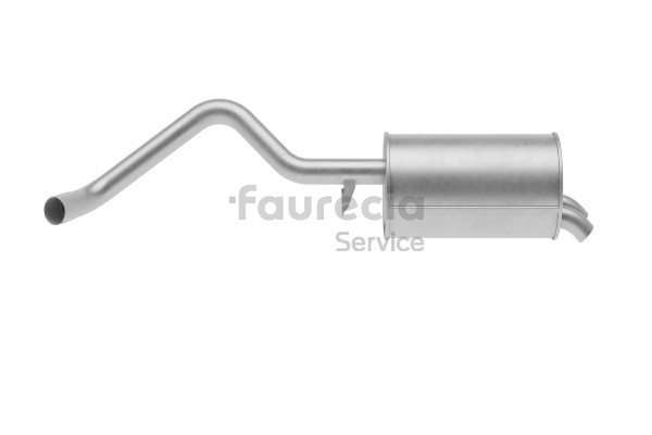 Bakre eksospotte FS55976 Faurecia RENAULT Kangoo II Express (FW) 1.5 dCi 90 (FW0G, FW05, FW08, FW11) 2012 90 hk
