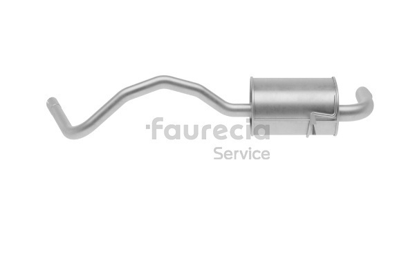 Tłumik końcowy FS55995 Faurecia RENAULT Megane III Hatchback (BZ0/1) 1.5 dCi 2012 90 KM