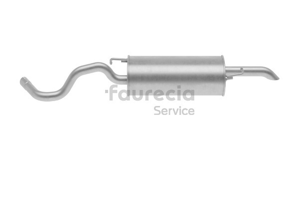 OEM nummer 1J5 253 609 AC - Bakre ljuddämpare FS63122 VW, AUDI, SKODA, SEAT