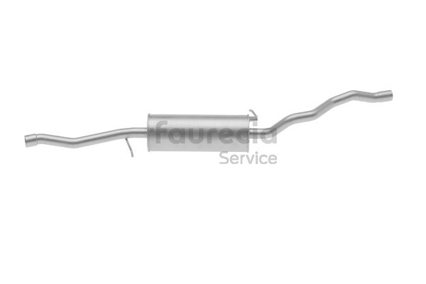 Numer OEM 7M3 253 409 H - Tłumik srodkowy FS63220 AUDI, FORD, SKODA, SEAT
