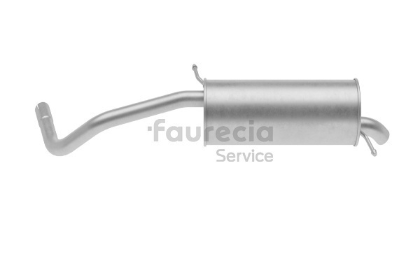 Número OEM 6Q6 253 609 BS - Panela de escape traseira FS63292 VW, AUDI, SEAT, SKODA