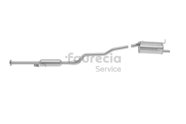 Numer OEM 14300-65E10 - Tłumik końcowy FS67062 SUZUKI