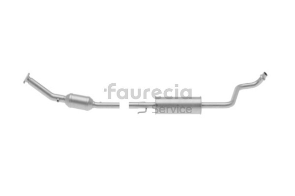 Numer OEM 17410-21070 - Katalizator FS70456K TOYOTA, WIESMANN