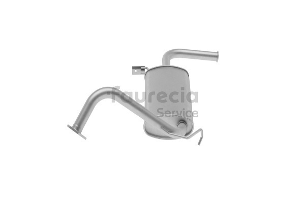 Faurecia FS75304 Endschalldämpfer MITSUBISHI COLT 3 (C5A) 1.3 70 PS Benzin 1988
