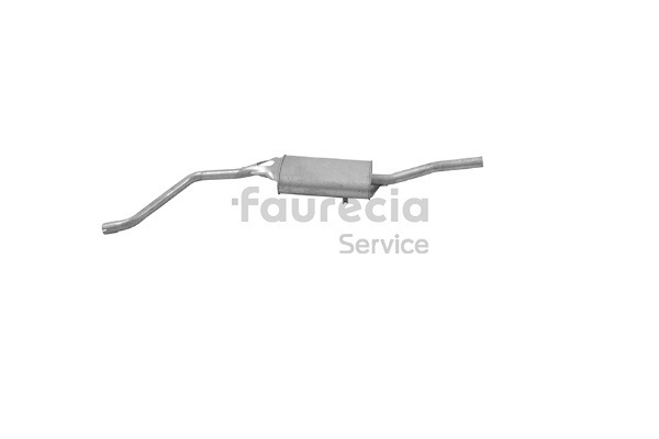 Achterdemper FS80023 Faurecia Volkswagen Polo II Classic (86C, 80) 1.3 1986 55 Pk