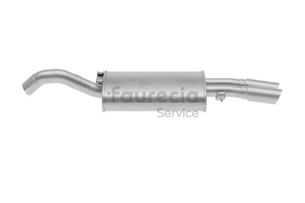 Numer OEM 191 253 609 AE - Tłumik końcowy FS80094 AUDI, SKODA, SEAT