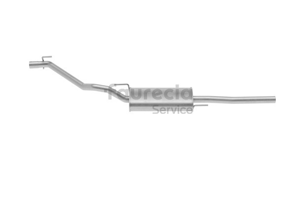 Numer OEM 1H5 253 609 S - Tłumik końcowy FS80148 AUDI, SKODA, SEAT