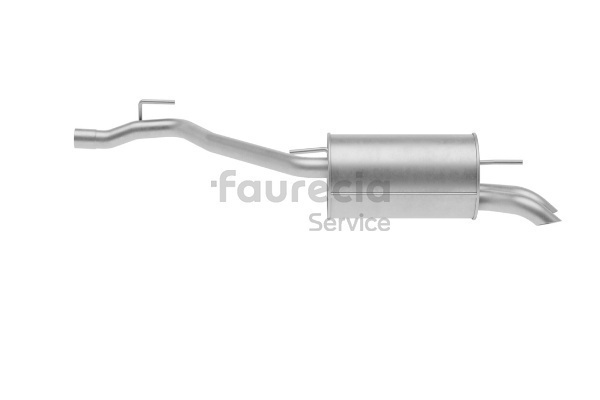 Numer OEM 074 253 609 BB - Tłumik końcowy FS80367 AUDI, SKODA, SEAT
