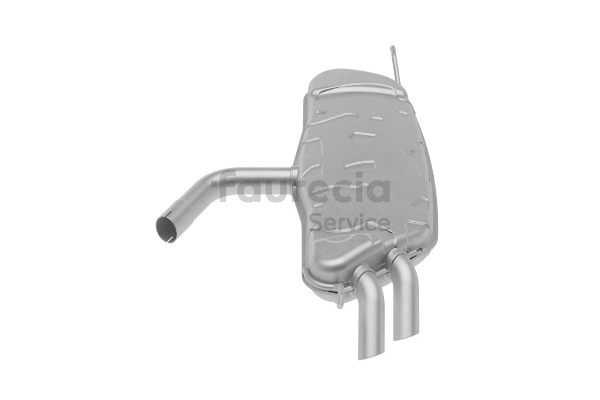 Numer OEM 1K6 253 609 F - Tłumik końcowy FS80515 AUDI, SKODA, SEAT