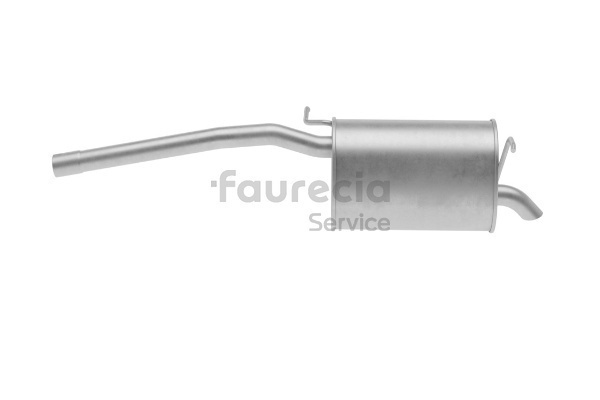 Número OEM 2K0 253 609 L - Panela de escape traseira FS80547 VW, AUDI, SEAT, SKODA
