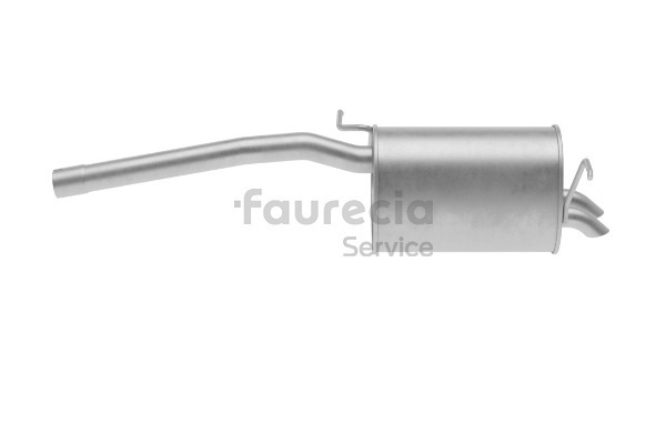 Numer OEM 2K0 253 609 AD - Tłumik końcowy FS80555 AUDI, SKODA, SEAT