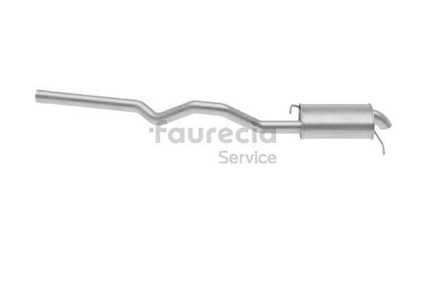 Número OEM 7E0 253 609 L - Panela de escape traseira FS80726 VW, AUDI, SEAT, SKODA