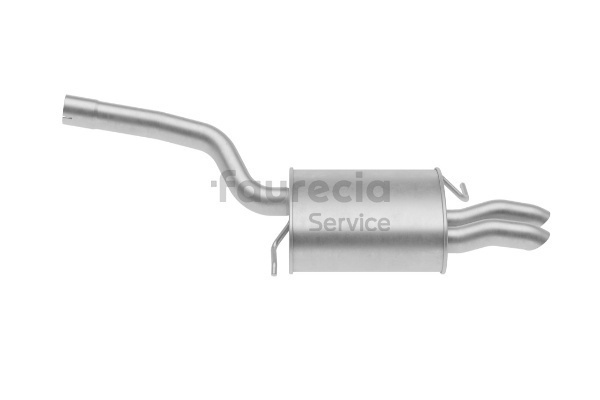 Numer OEM 3C0 253 609 P - Tłumik końcowy FS80758 AUDI, SKODA, SEAT