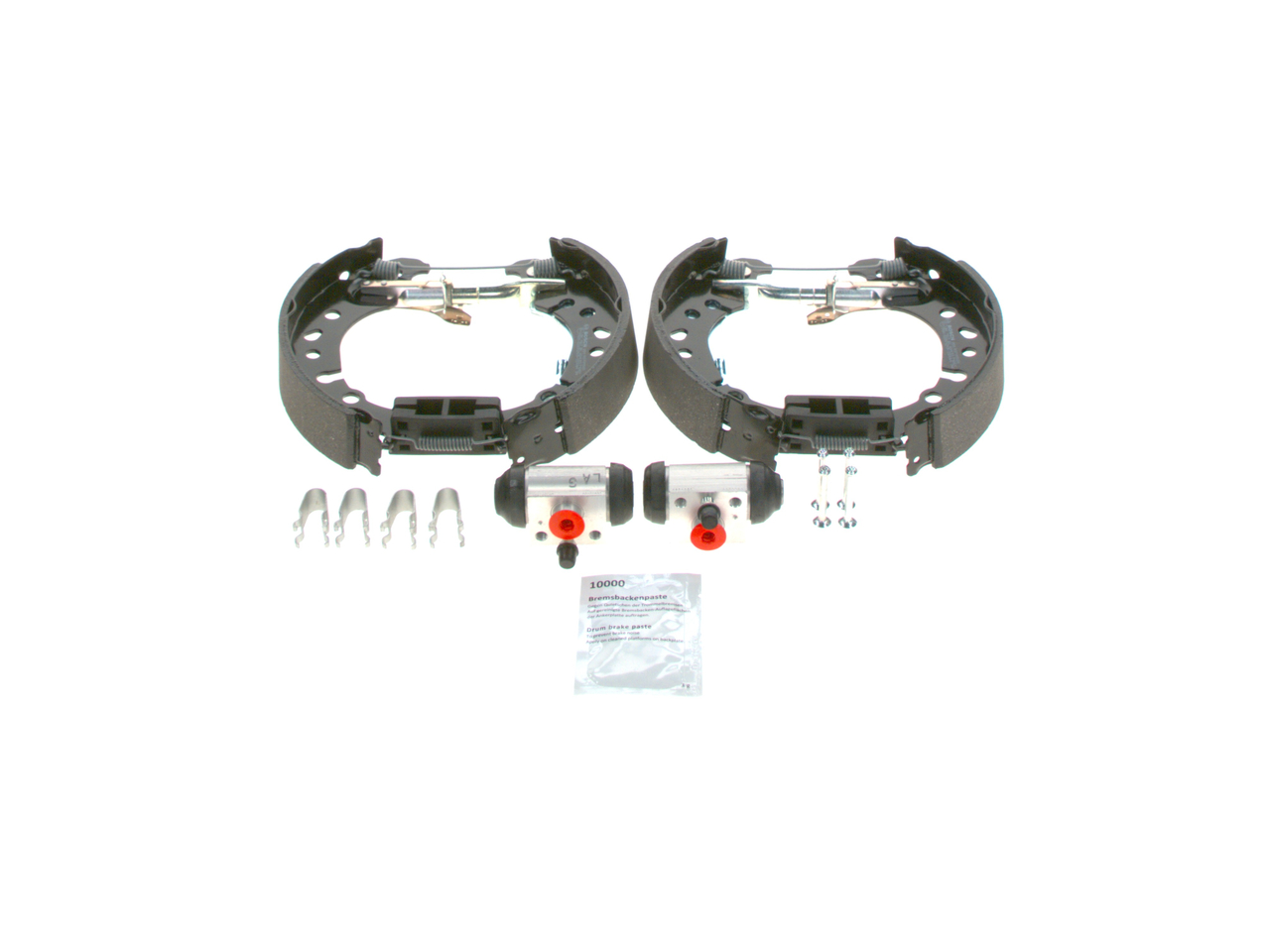 Rempakket trommelrem 0 204 114 707 BOSCH FORD Fiesta Mk7 Hatchback 1.0 EcoBoost Active 2024 140 Pk