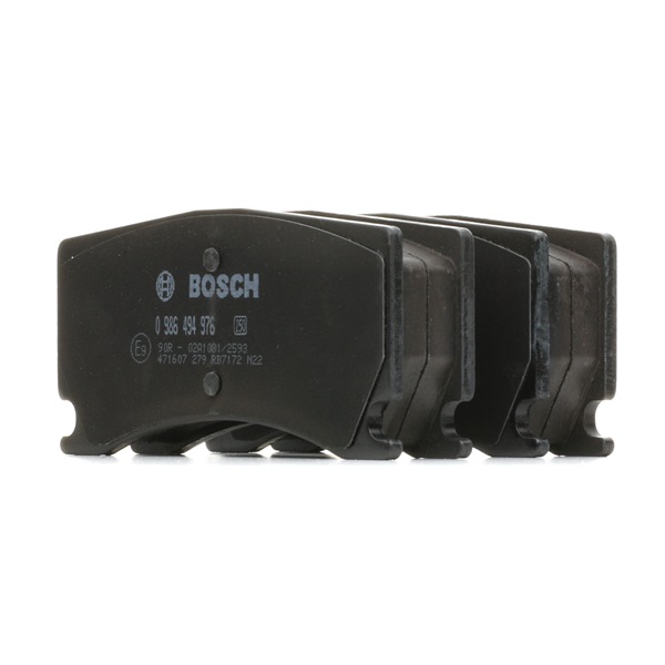 Pastilhas de travão 0 986 494 976 BOSCH PEUGEOT 508 II SW (FE_, F4_) PureTech 2024 131 cv