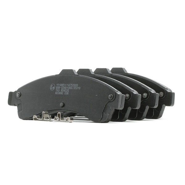 Pastilhas de travão 402B1361 RIDEX GMC Envoy II SUV 4.2 4WD 2007 295 cv