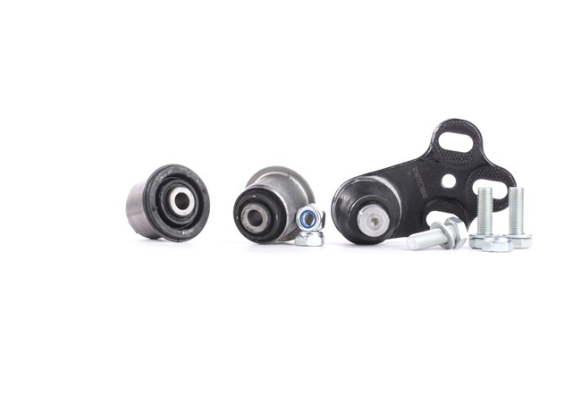 STARK | Kit de brazos de suspensión Eje delantero, izquierda, con rótula de suspensión/carga, con material de fijación, con apoyo de caucho SKRKW-4960015 AUDI 80 B4 Sedán (8C) 1992 baratos online