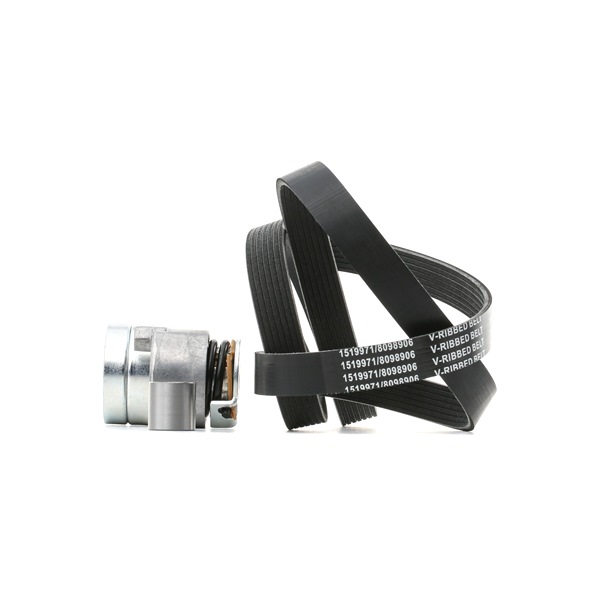 V-Ribbed Belt Set 542R0055 RIDEX 82 00 947 837 RENAULT, NISSAN, MITSUBISHI, OPEL, DACIA