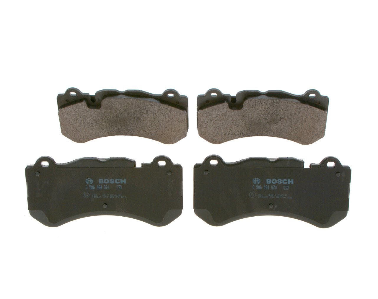 Número OEM 004 420 84 20 - Juego de pastillas de freno 0 986 494 970 MERCEDES-BENZ