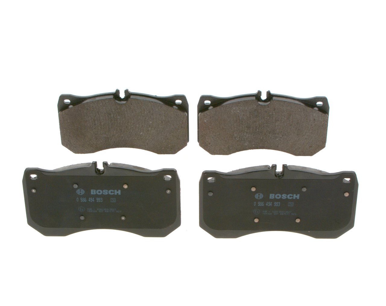 Número OEM 4H0 698 151 C - Juego de pastillas de freno 0 986 494 993 SEAT, AUDI, SKODA, SATURN