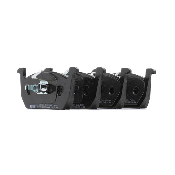 Número OEM 2Q0 698 151 E - Pastilhas de travão FDB5069 VW, AUDI, SEAT, SKODA