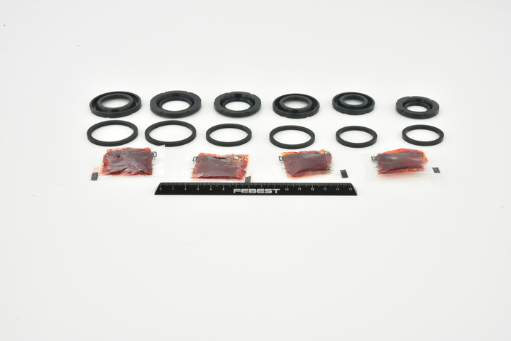 Kit di revisione della pinza freno 2375-TOUARF FEBEST Volkswagen Touareg I (7LA, 7L6, 7L7) 2.5 R5 TDI 2009 174 CV