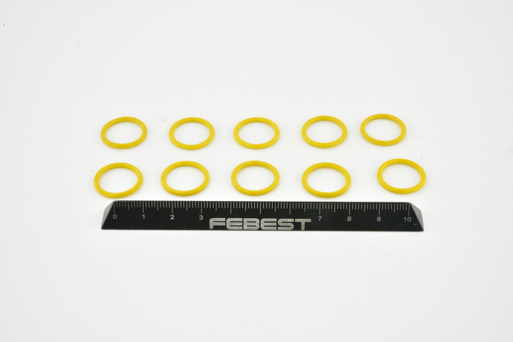 Anello di tenuta, linea del condizionatore RINGAH-022-PCS10 FEBEST Volkswagen Touran I (1T1, 1T2) 2.0 TDI 2007 140 CV