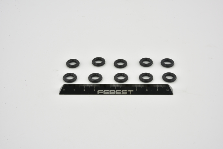 Einspritzdüsen Dichtung RINGFL-034-PCS10 FEBEST VOLVO C70 I Cabrio (873) 2.4 T 2004 200 PS