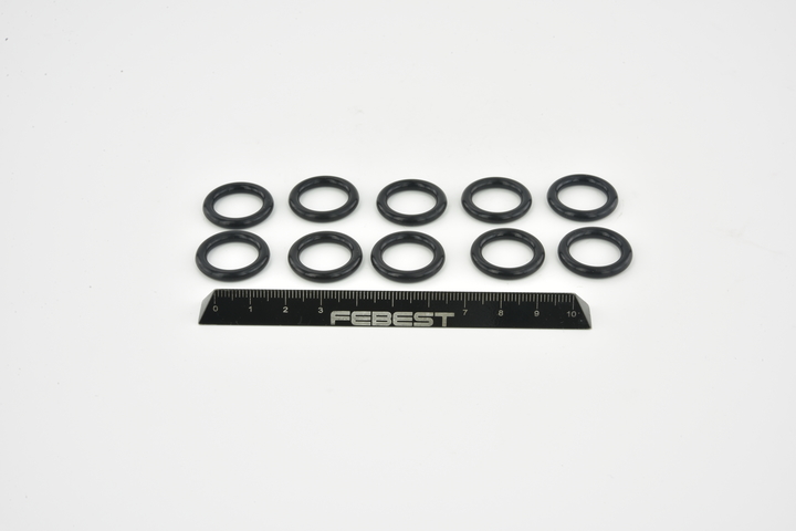 FEBEST RINGWH-006-PCS10 Dichtung, Kühlmittelflansch MITSUBISHI L 200 / Triton Pickup (KA_T, KB_T) 2.4 (KA5T) 128 PS Benzin 2014