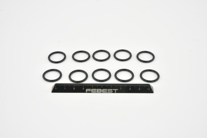 Junta, flange do líquido de refrigeração RINGWH-008-PCS10 FEBEST OPEL Astra G CC (T98) 2.2 DTI (F08, F48) 2002 125 cv