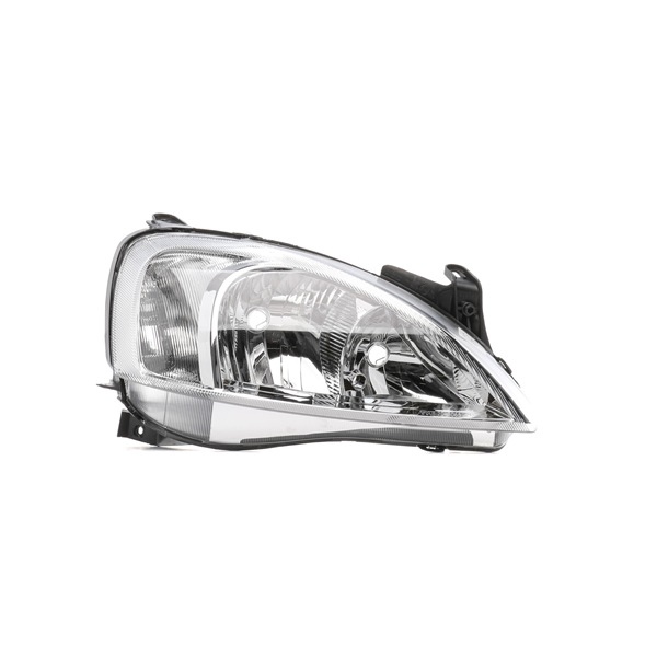 Hauptscheinwerfer 20-6065-05-2 TYC OPEL Corsa C Schrägheck (X01) 1.0 (F08, F68) 2002 58 PS