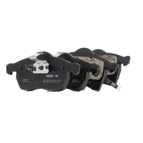 Juego de pastillas de freno FDB1295 FERODO CHEVROLET Corsa B Hatchback 1.6 GSI 16V SFI (08) 1997 109 cv