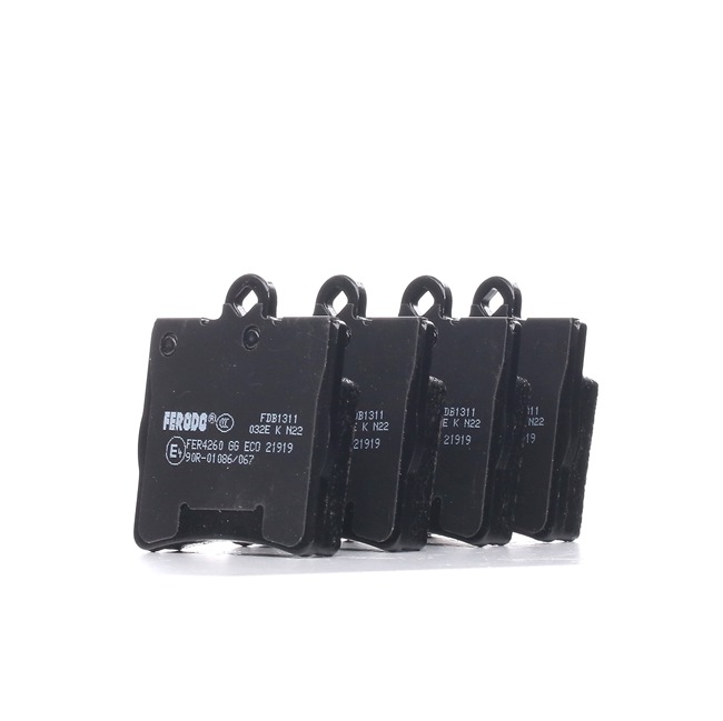 Número OEM 003 420 52 20 - Juego de pastillas de freno FDB1311 MERCEDES-BENZ, SSANGYONG, SMART