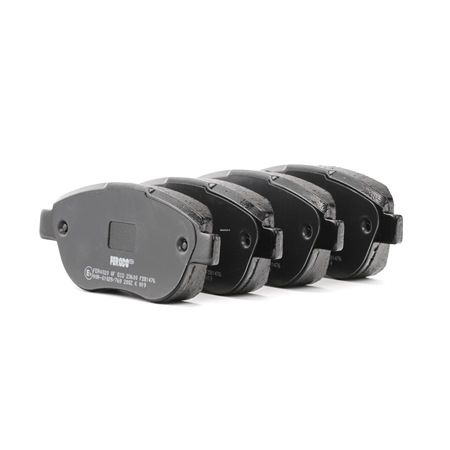 Número OEM D1060 1LB0A - Pastilhas de travão FDB1476 NISSAN, INFINITI